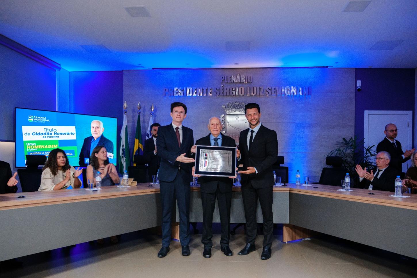 Antonio Domingos Cabral Pelanda recebe título de Cidadão Honorário de Palotina