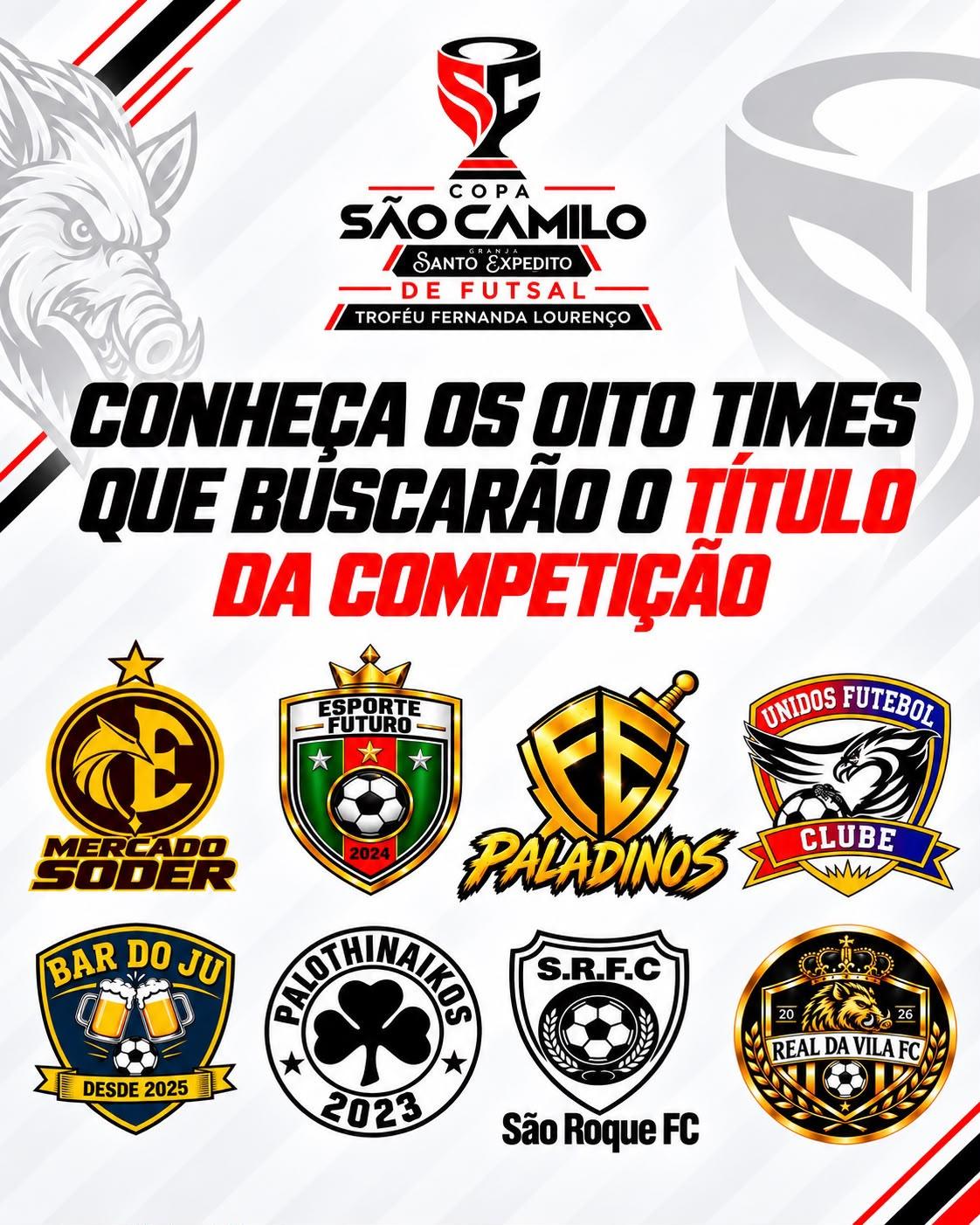 Copa São Camilo terá abertura nesta sexta-feira