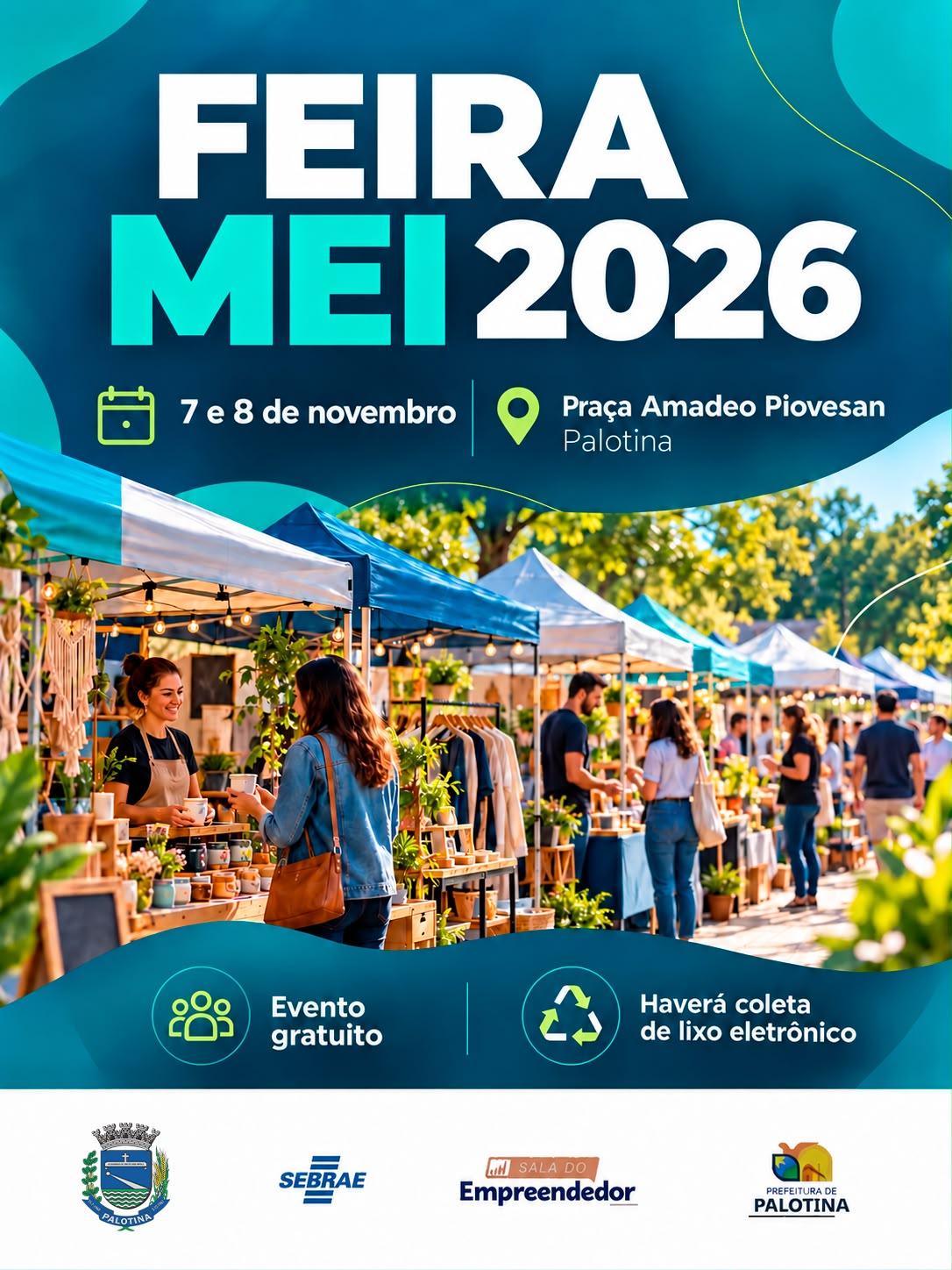 Feira MEI de Palotina terá dois dias de programação e contará com encontro de carros antigos