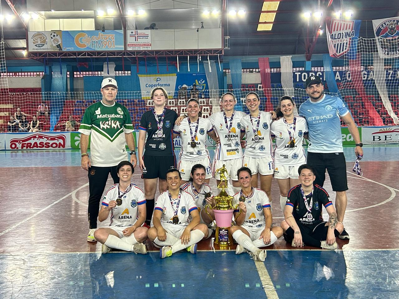 Palotina conquista terceiro lugar na Copa Amop de Futsal Feminino 2026
